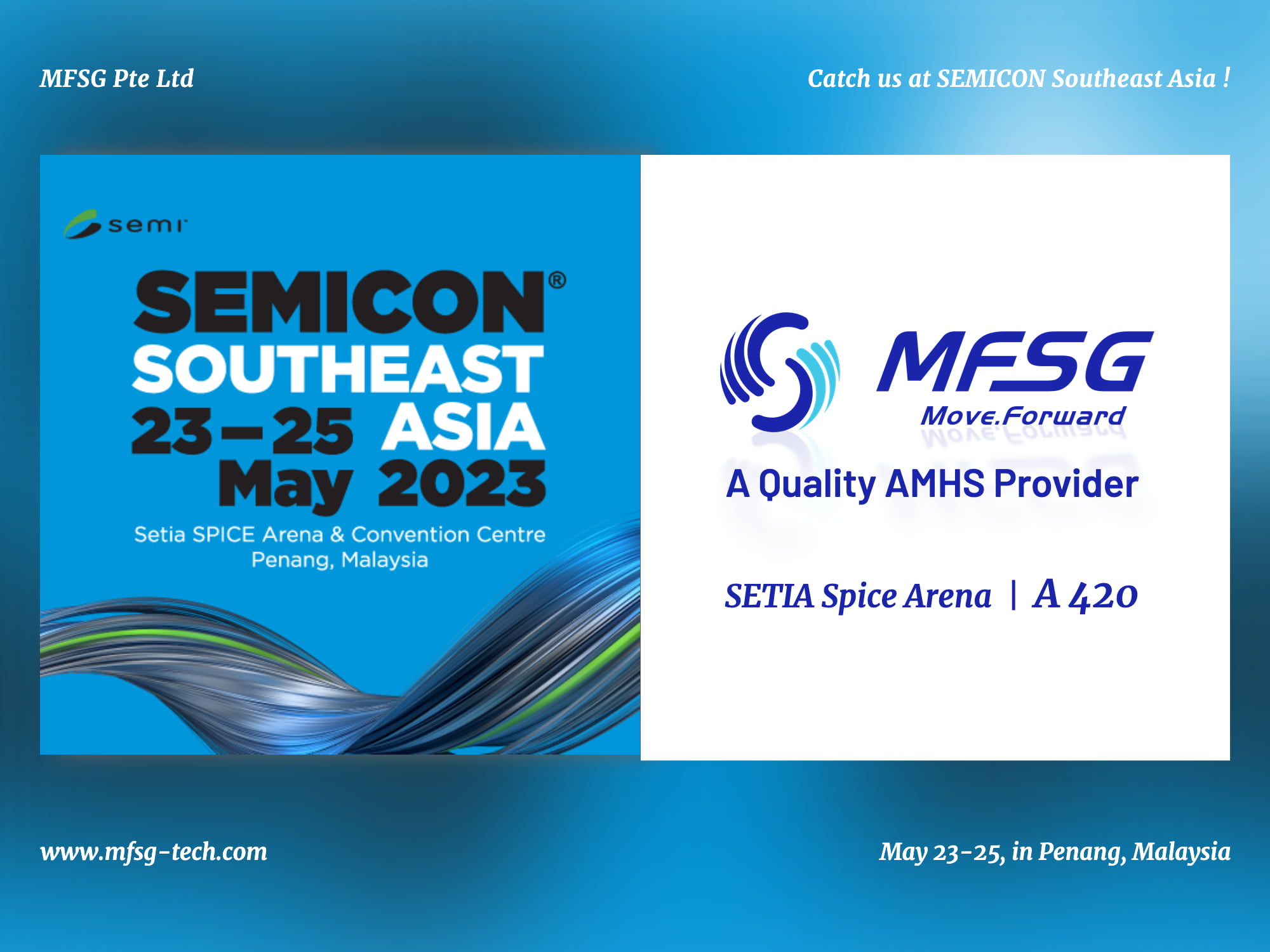 See you at SEMICON SEA 2023!